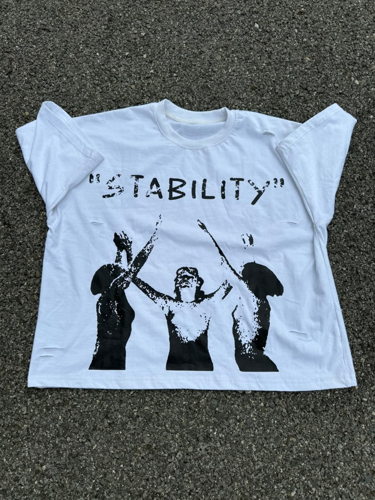 Reaching stability tee